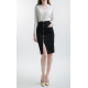 High Waist Pencil Skirt with Pockets