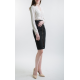 High Waist Pencil Skirt with Pockets