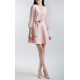 LIGHT PINK Tie Front Dress