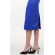 Royal Blue Pencil Skirt 