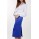 Royal Blue Pencil Skirt 