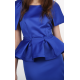 Royal Blue Peplum Belt