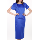 Royal Blue Tulip Dress